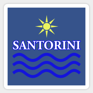 SANTORINI-Sun Water Magnet
